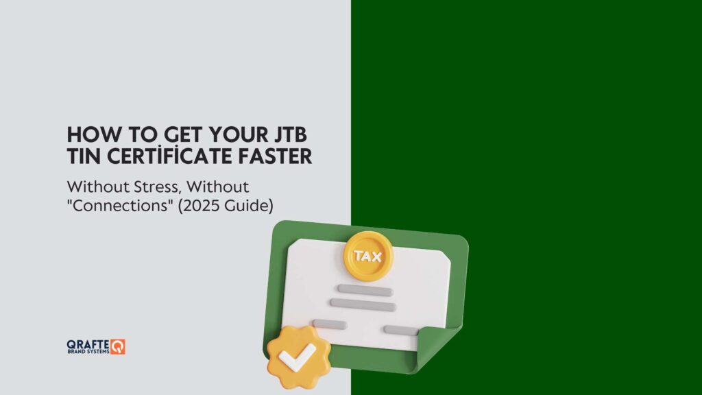 how to get JTB TIN certificate